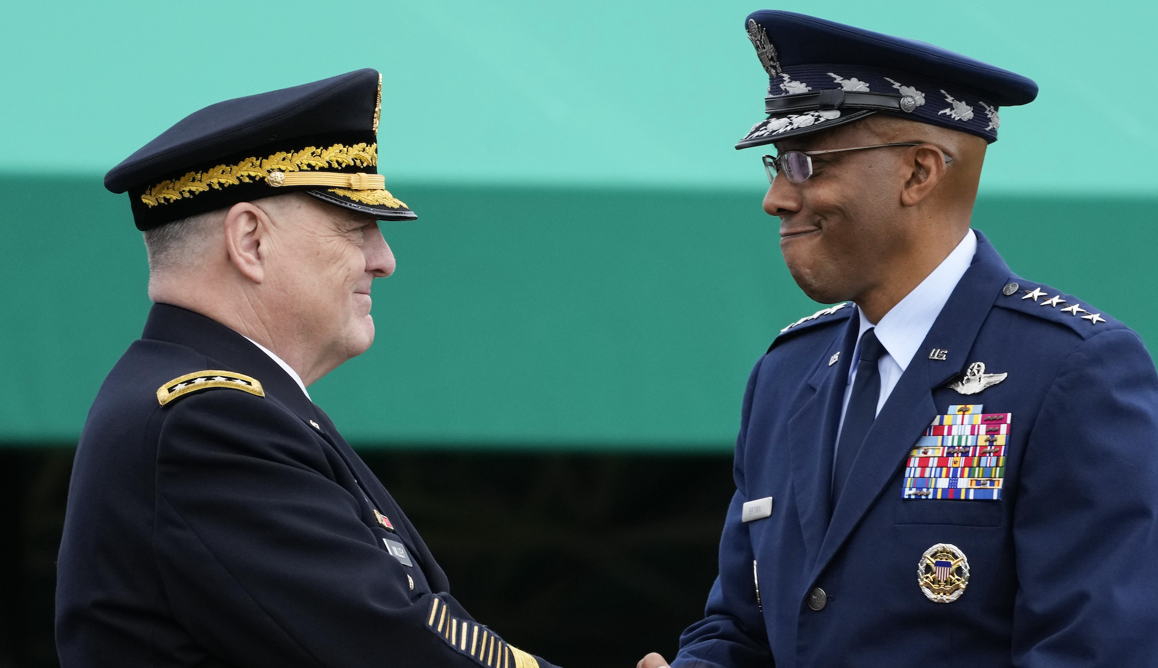 Mark Milley, CQ Brown Jr.