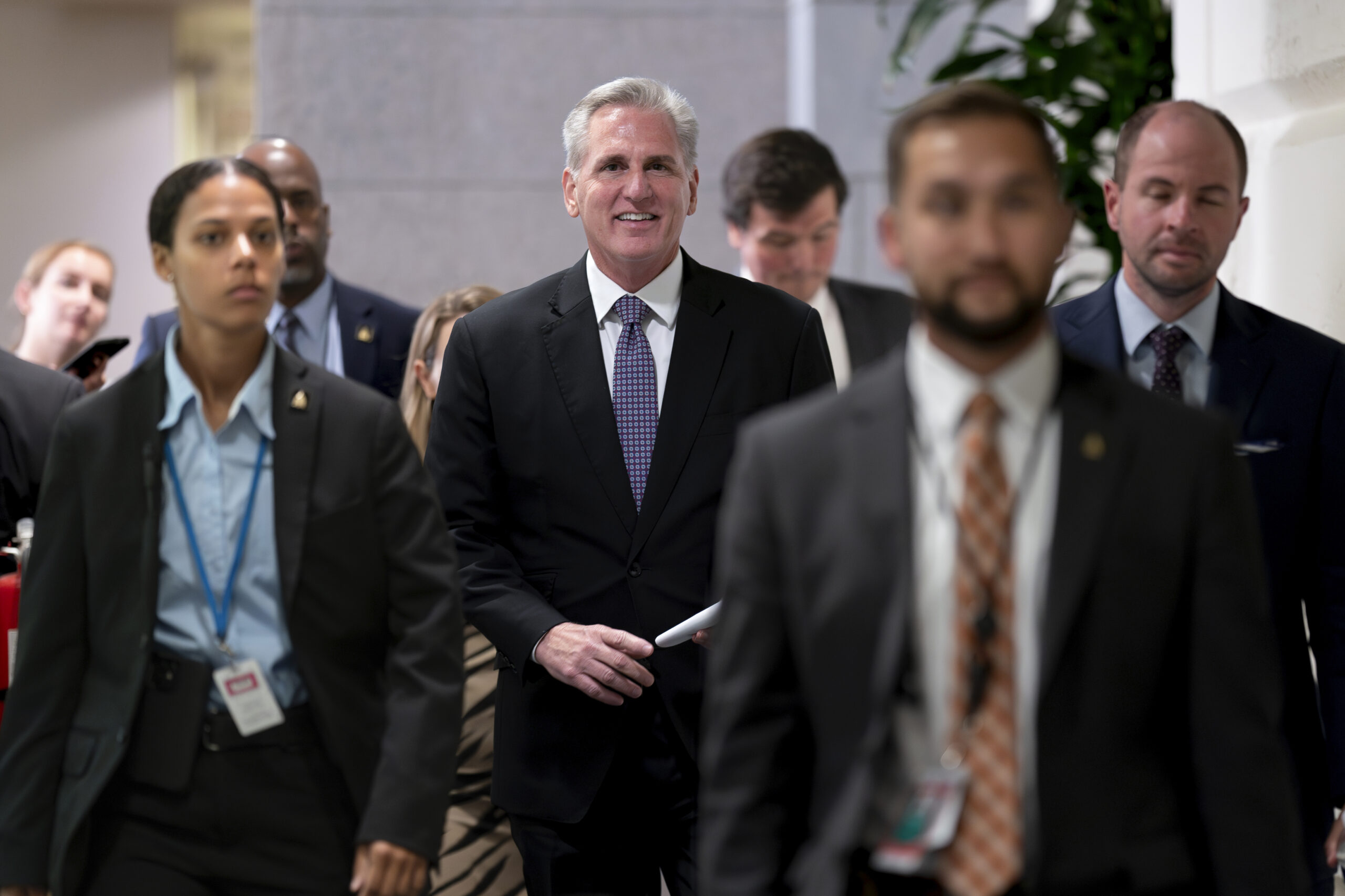 How McCarthy led his divided conference in avoiding a government shutdown
