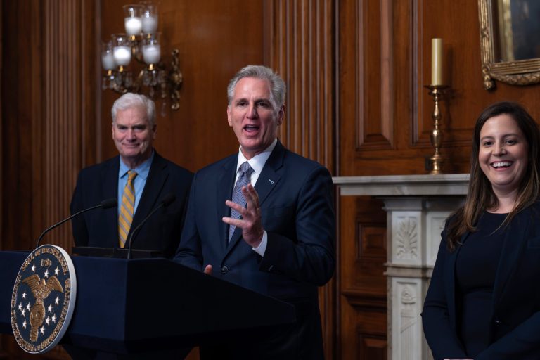 McCarthy takes combative tone against hard-line GOPs after passing of stopgap measure
