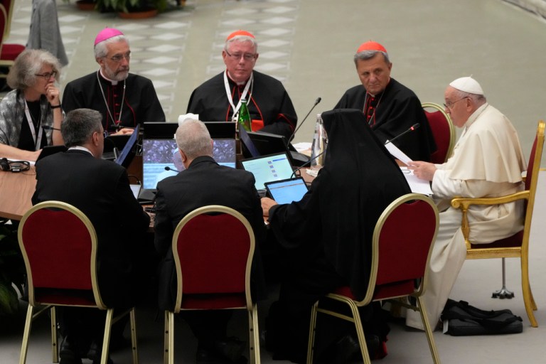 Catholic Church grapples with LGBT issues and female ordination in landmark Vatican meeting