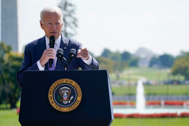 President Joe Biden offered his first public comments Wednesday after eight Republican lawmakers sided with Democrats to oust Rep. Kevin McCarthy (R-CA) from the speakership.