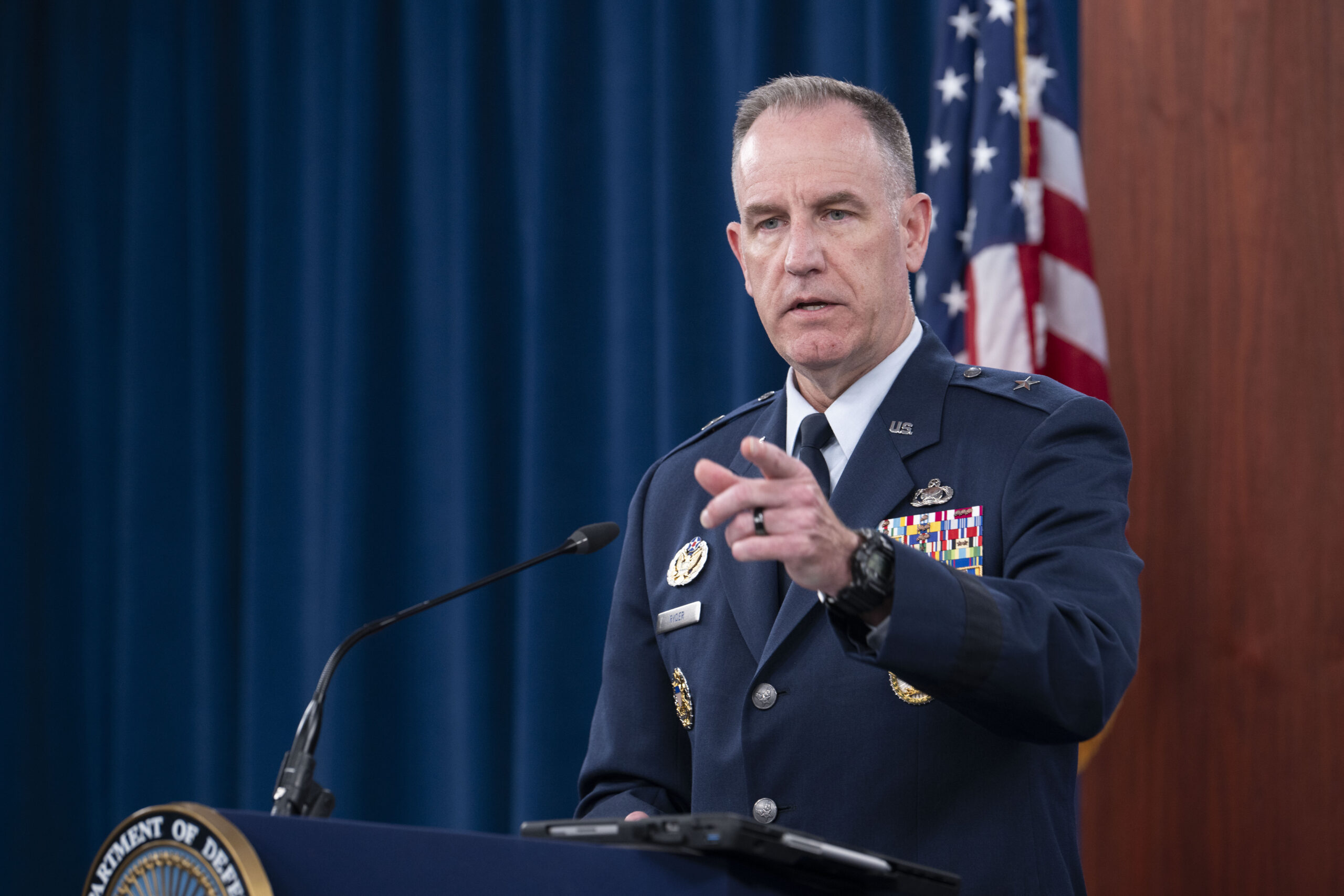 WATCH LIVE: Pentagon press secretary holds media briefing