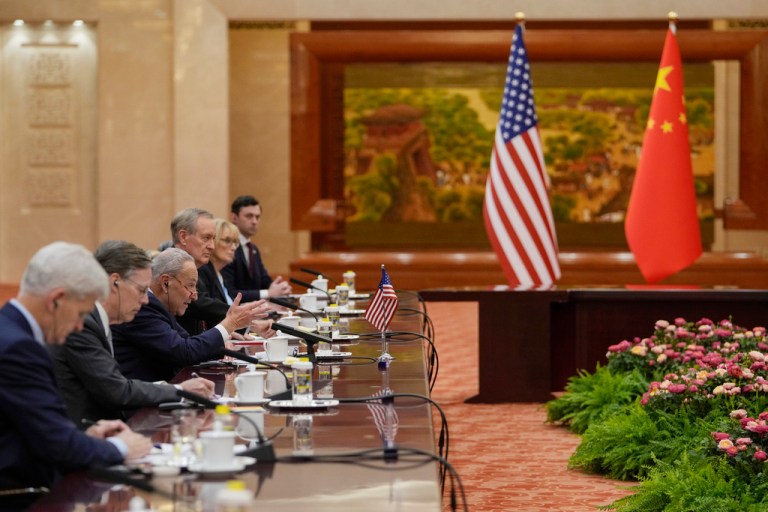 Israel war: Schumer slams China for ‘showing no sympathy’ for the Israeli people