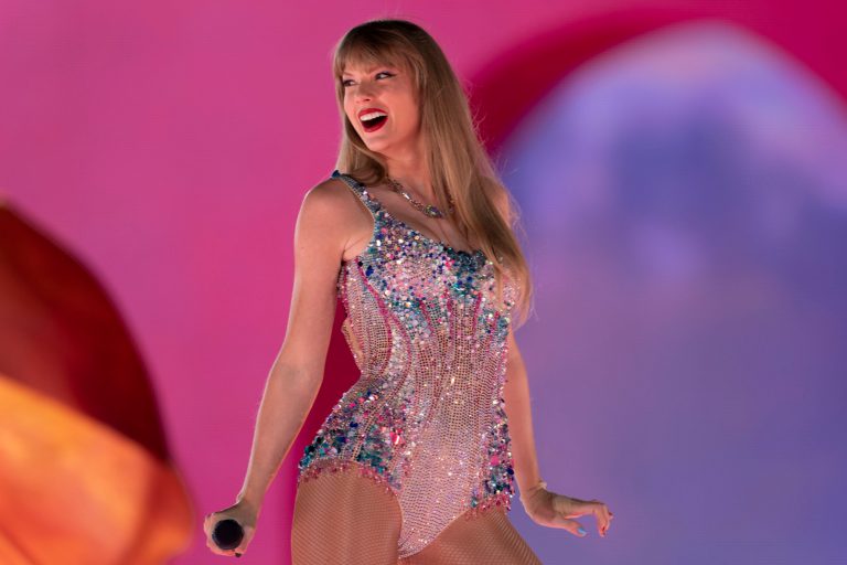 Taylor Swift performs during 