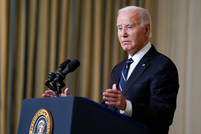 President Joe Biden forcefully denounced the terror attacks carried out by Hamas in Israel over the weekend, vowing to stand with Israel in combating the 