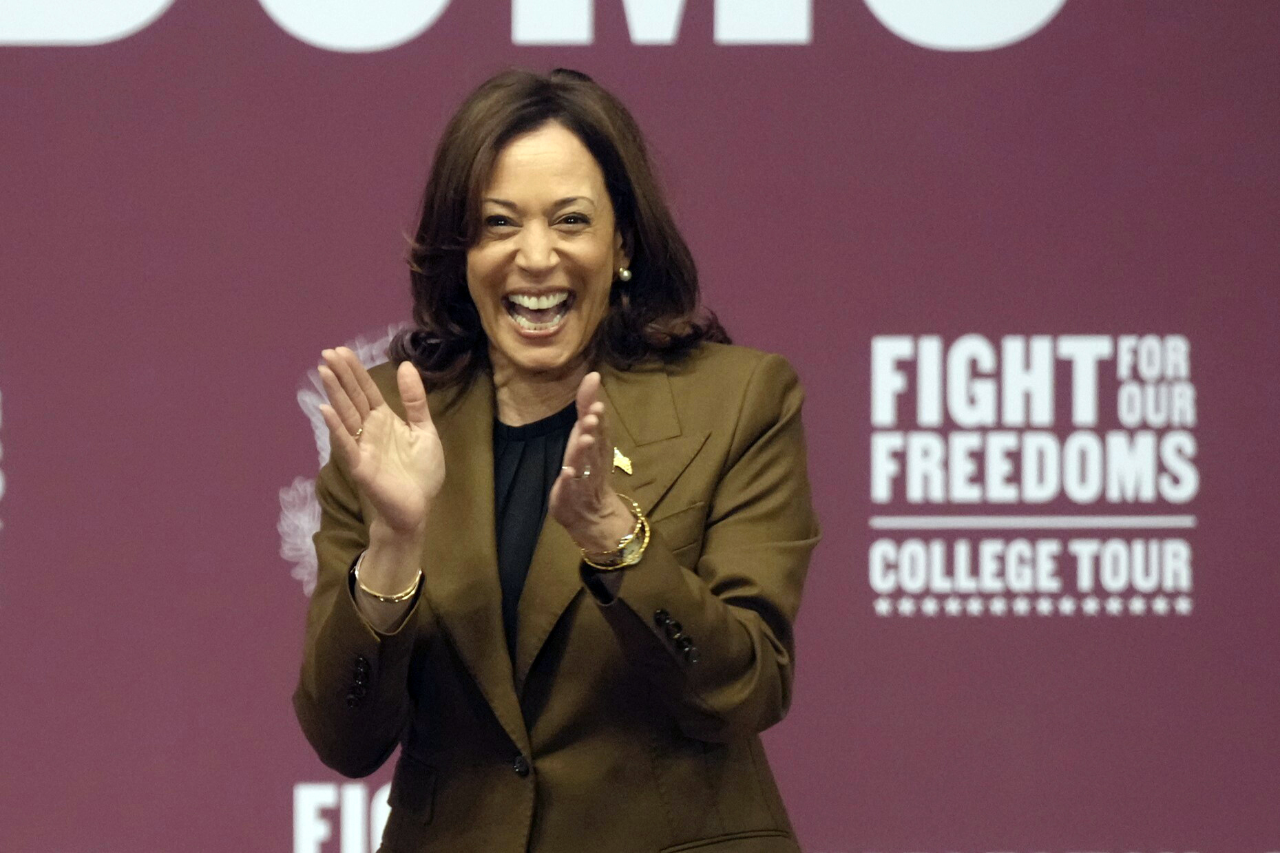 Kamala Harris sidesteps question about president’s future: ‘Joe Biden is very much alive’