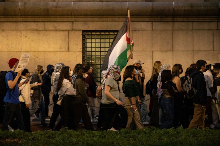 Israel war: Pro-Palestinian protesters in Times Square call for ‘intifada until victory’