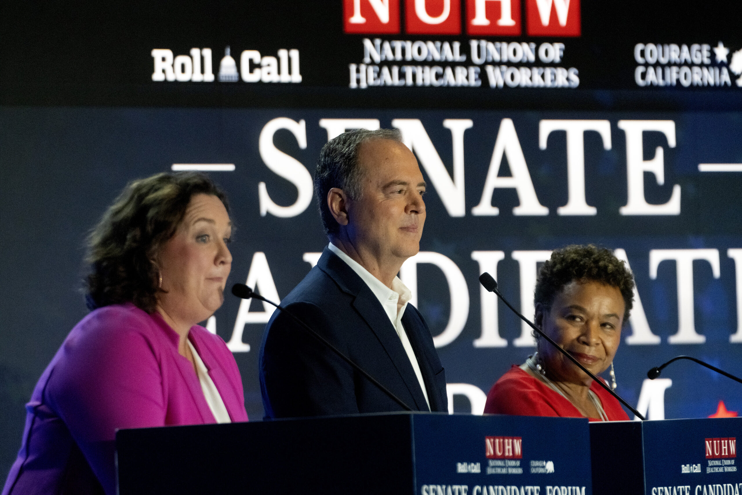 California Democrats split on Schiff and Lee endorsement in Senate race