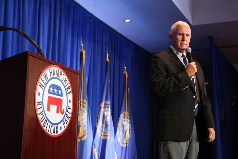 Mike Pence foreshadows fate of shrinking GOP field