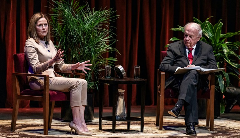 Amy Coney Barrett signals support for Supreme Court code of ethics