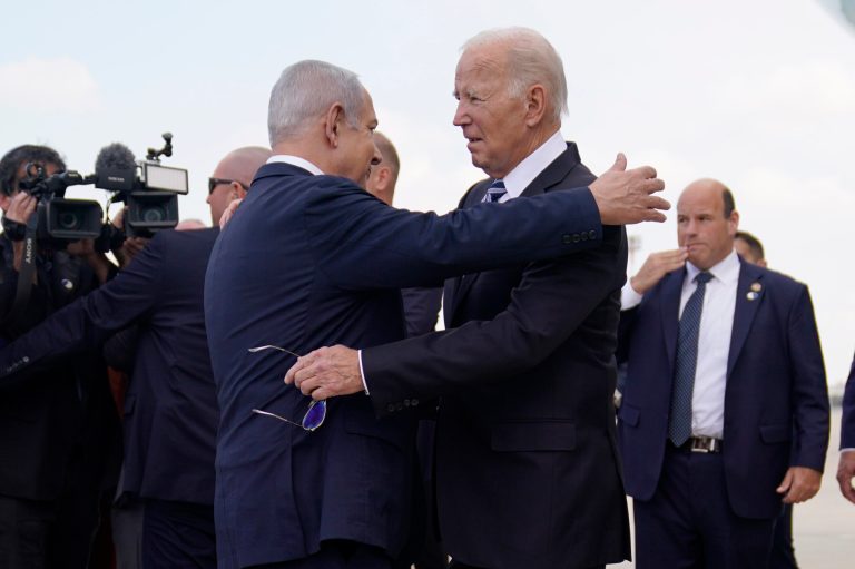 Israel war: Biden arrives in Tel Aviv with the world watching