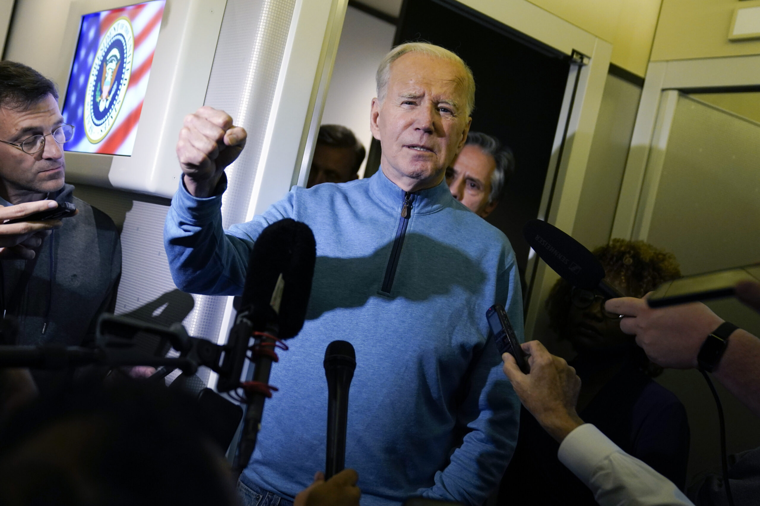 Biden shoots down putting US troops in Israel
