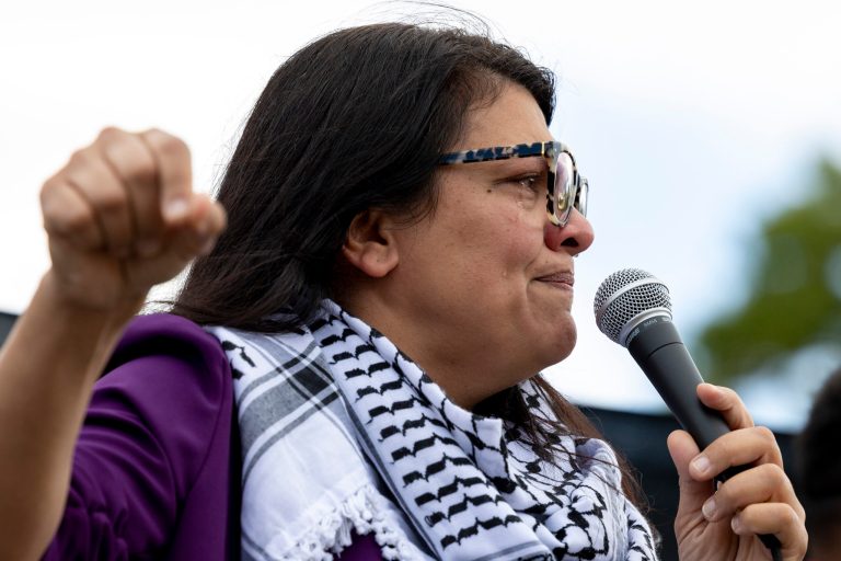 Rashida Tlaib demands release of Palestinian ‘political prisoners’