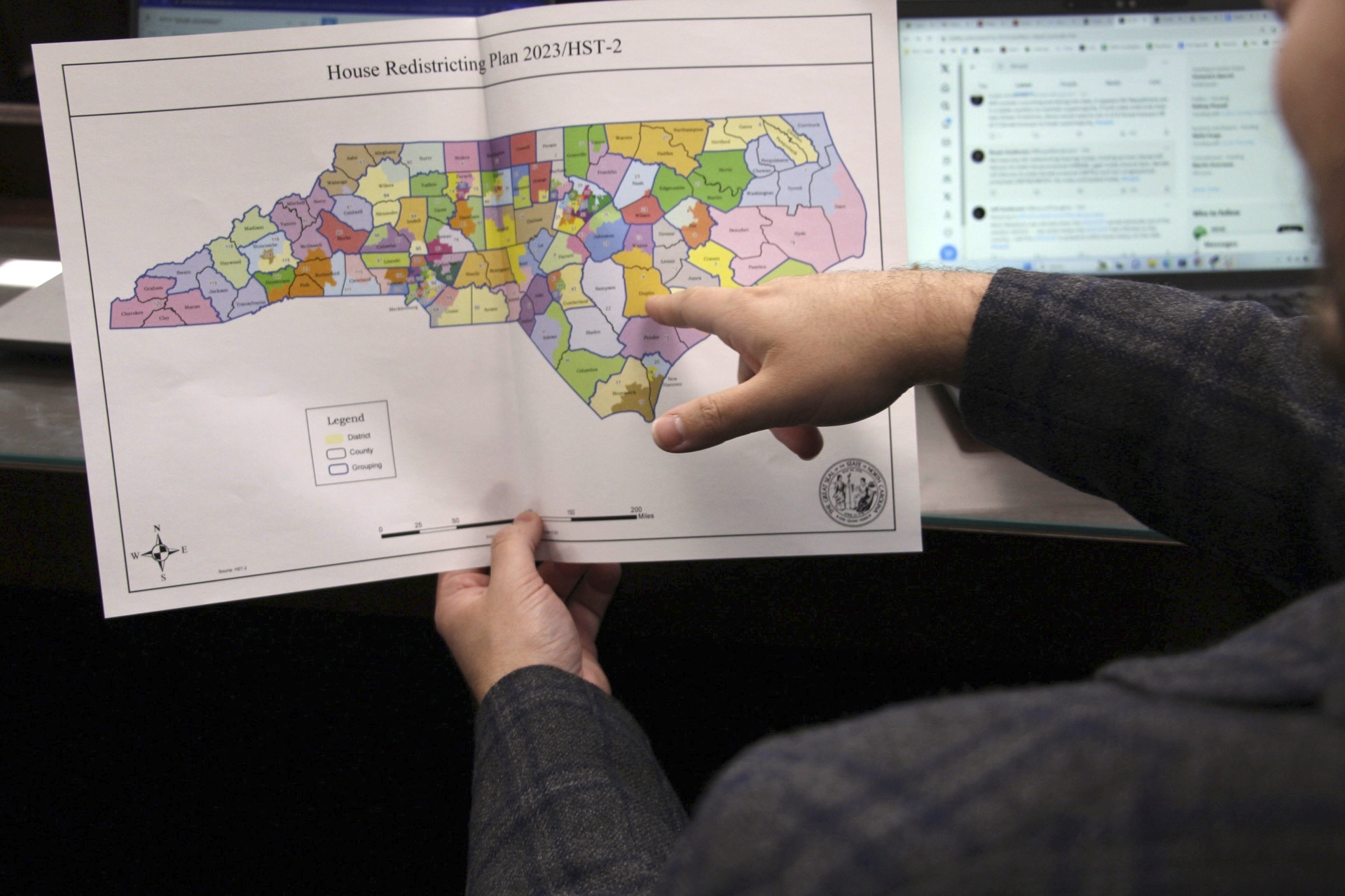 Lawsuit filed over North Carolina redistricting map: ‘Deprives’ black voters
