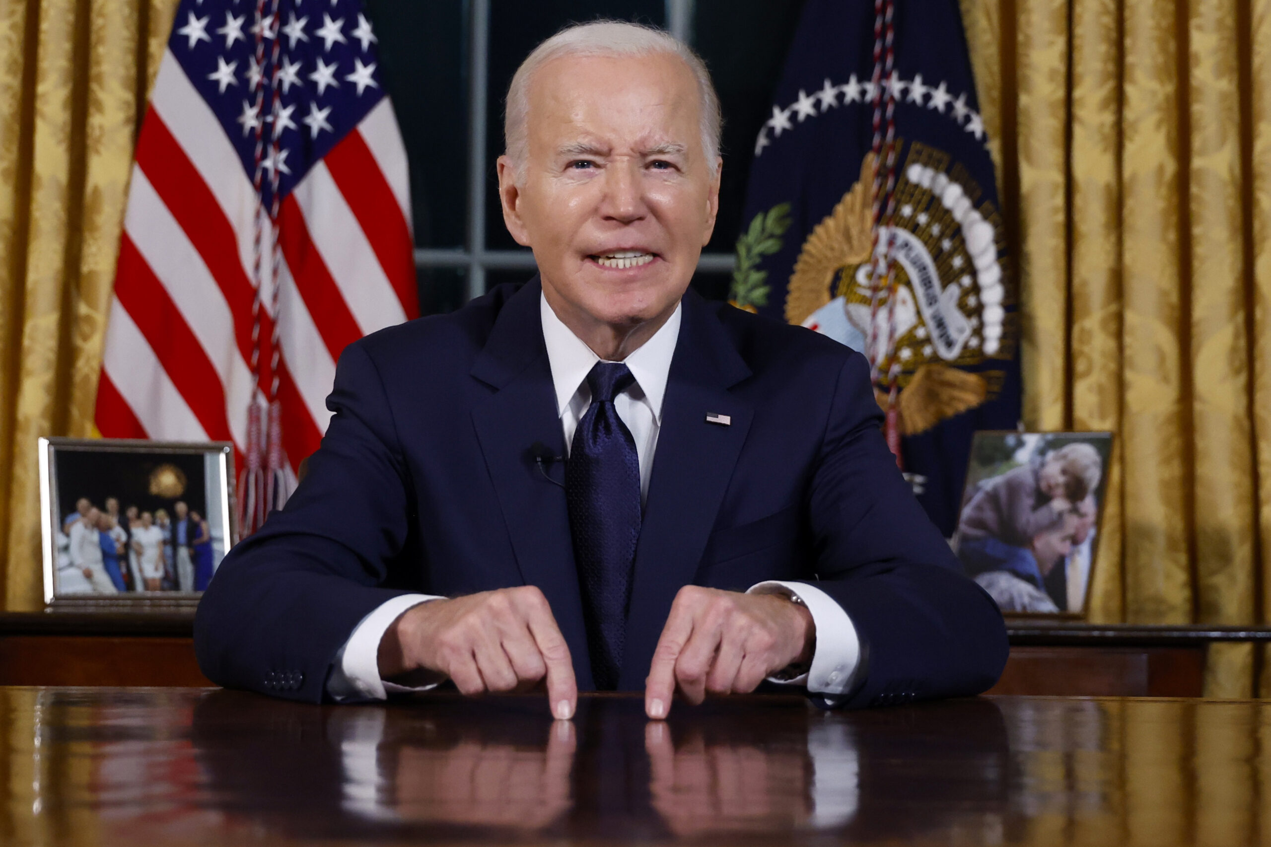 Biden appears to make it ‘clear’ he read teleprompter notes during prime-time speech