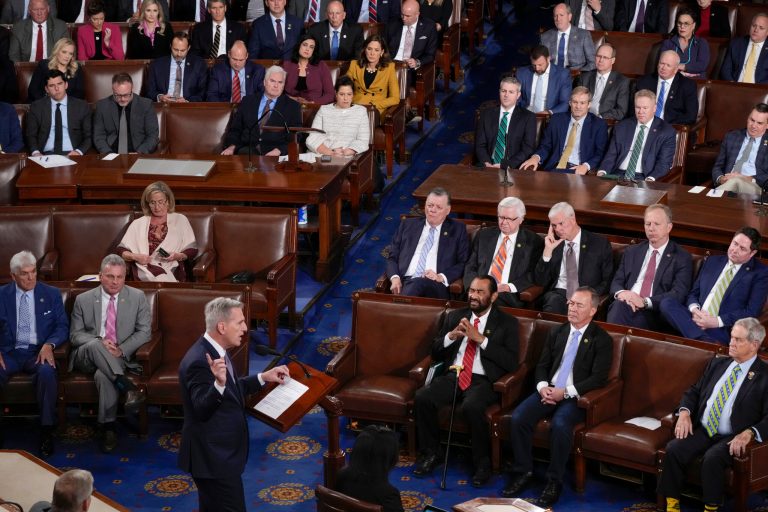 Republican candidates for speaker sign unity pledge to back eventual nominee