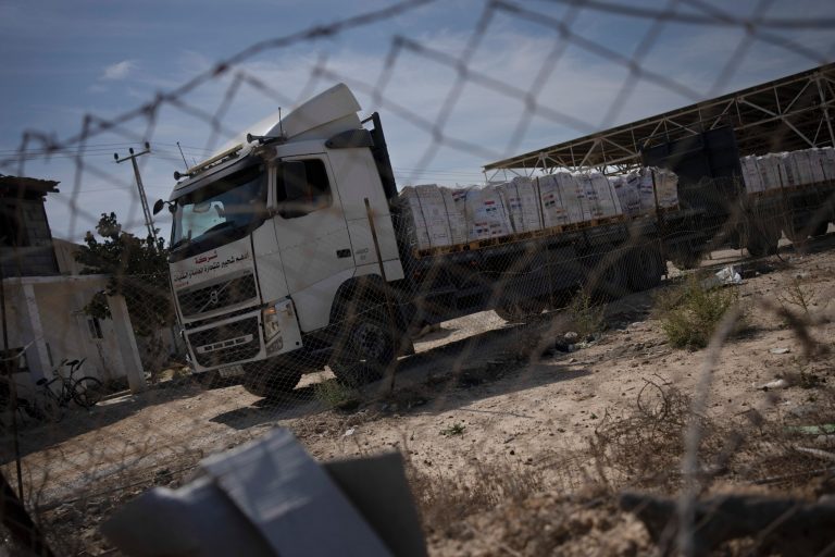 Israel war: Egypt opens temporary aid supply route into Gaza