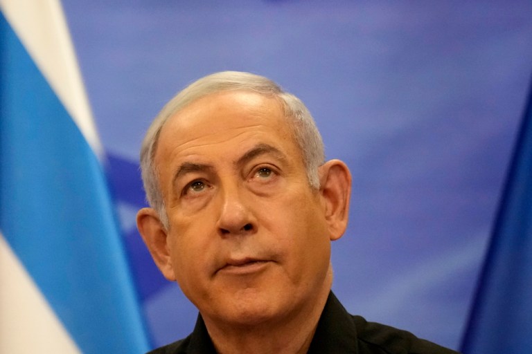 Israeli Prime Minister Benjamin Netanyahu.