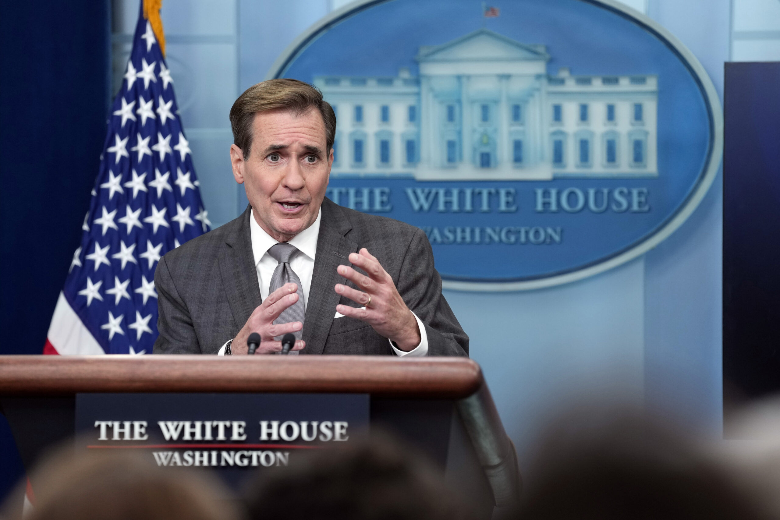 WATCH LIVE: White House press secretary holds news conference with John Kirby