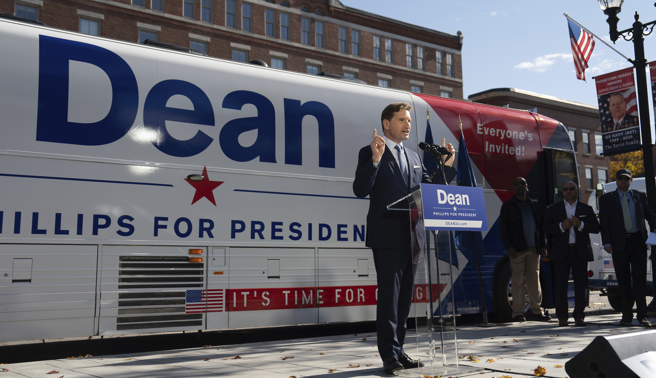 How Dean Phillips could hurt, or help, Biden