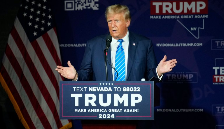 Trump sues Michigan secretary of state over push to keep him off ballot in 2024