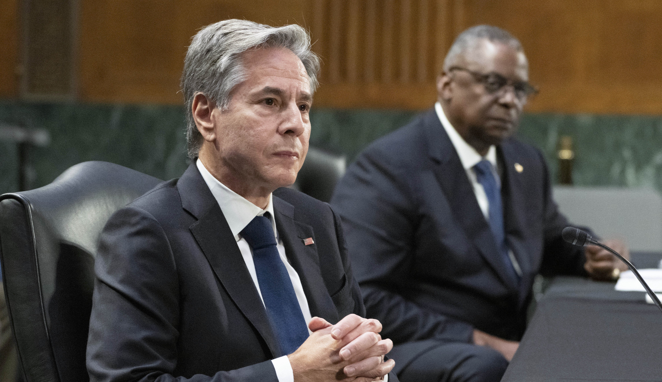 Austin and Blinken push Senate to approve aid to Israel and Ukraine