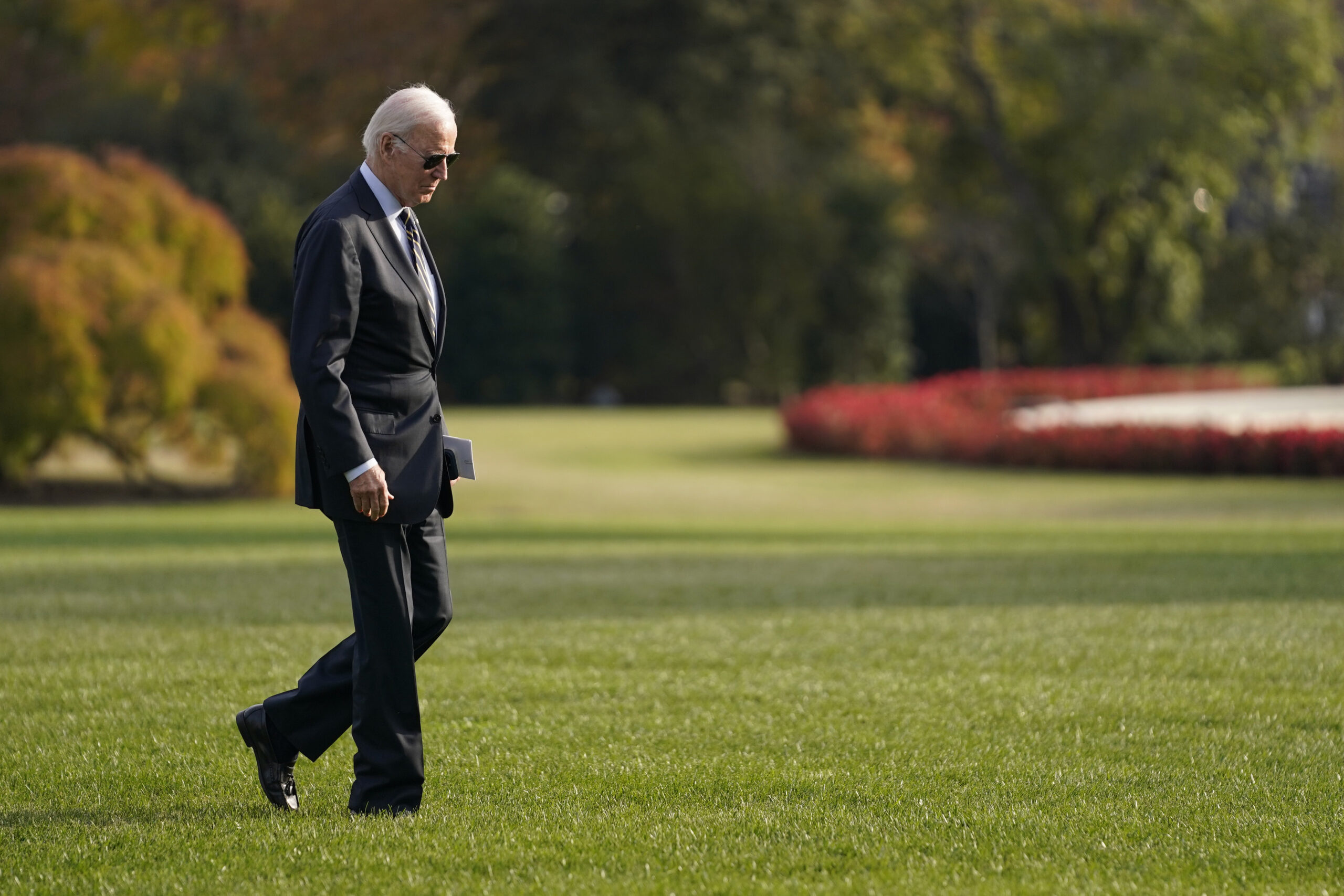 Biden campaign pressed about Trump outpolling the president as an ‘effective world leader’