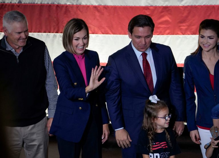 WATCH LIVE: Ron DeSantis campaigns with wife Casey and Gov. Kim Reynolds in Iowa