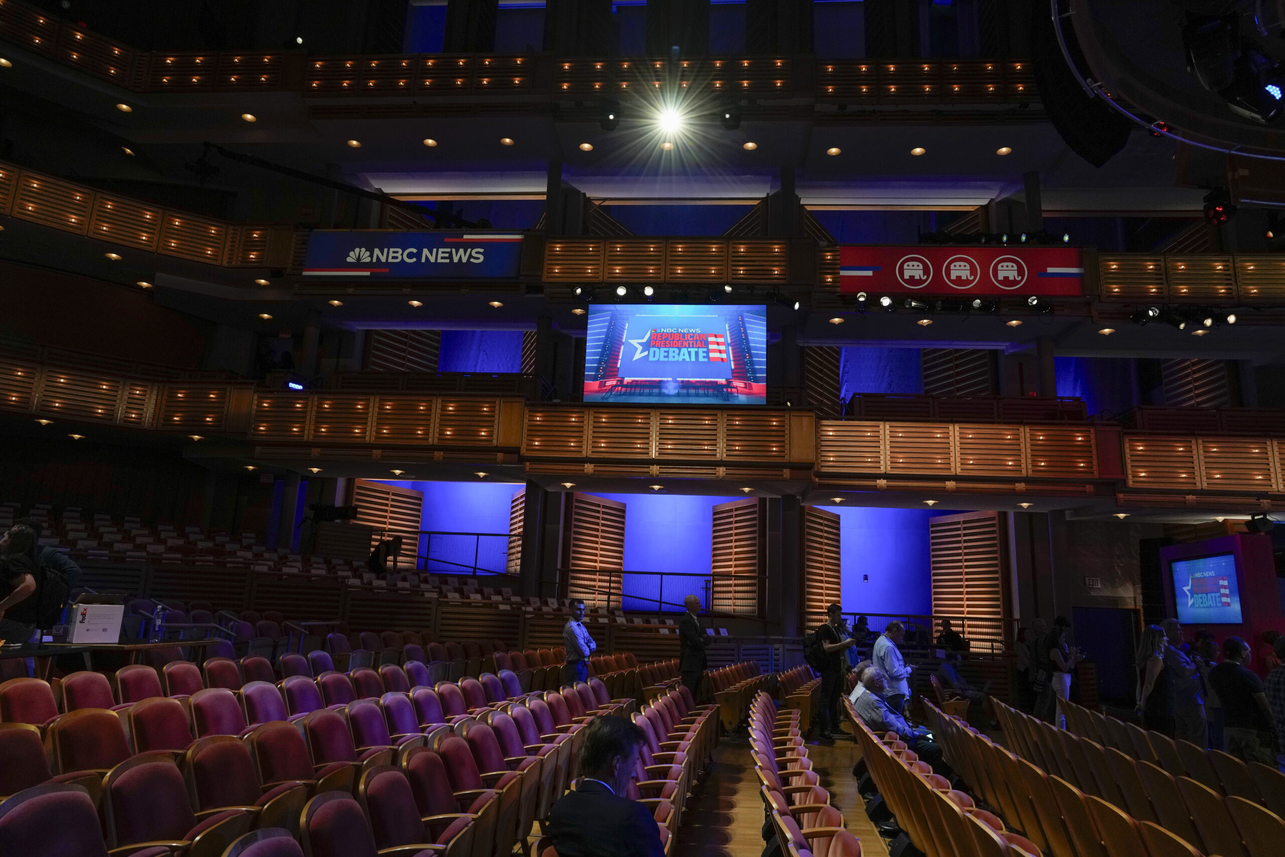 Biden-Harris campaign surrounds GOP debate venue with ‘Dark Brandon’ memes
