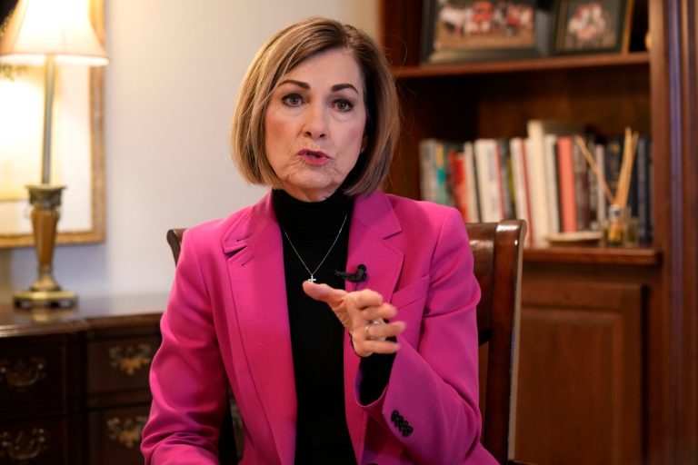 Kim Reynolds responds to Trump calling her the most ‘unpopular governor’: ‘It’s not about me’