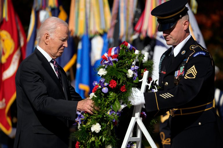 Biden looks lost after laying wreath at Tomb of the Unknown Soldier