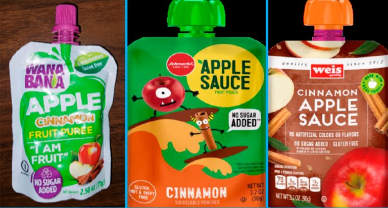 Applesauce pouches may have intentionally been poisoned with lead: FDA