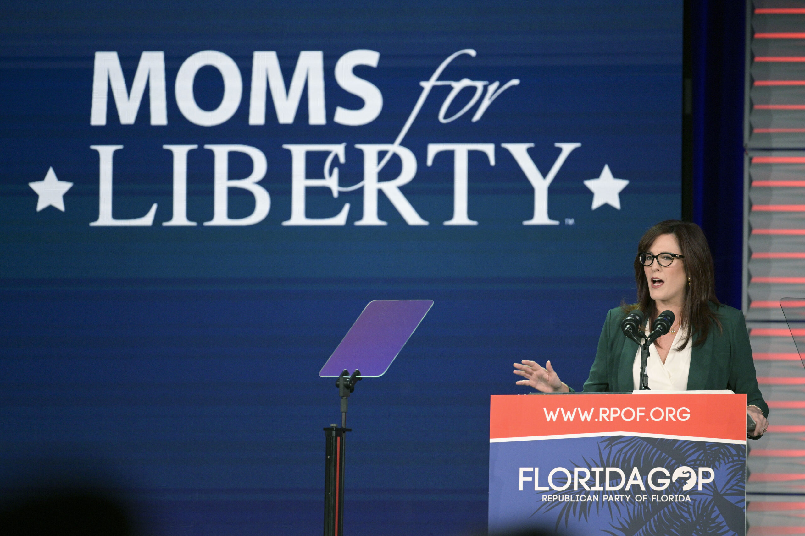 Moms for Liberty asked by middle schoolers to ‘stop bullying’ LGBT children