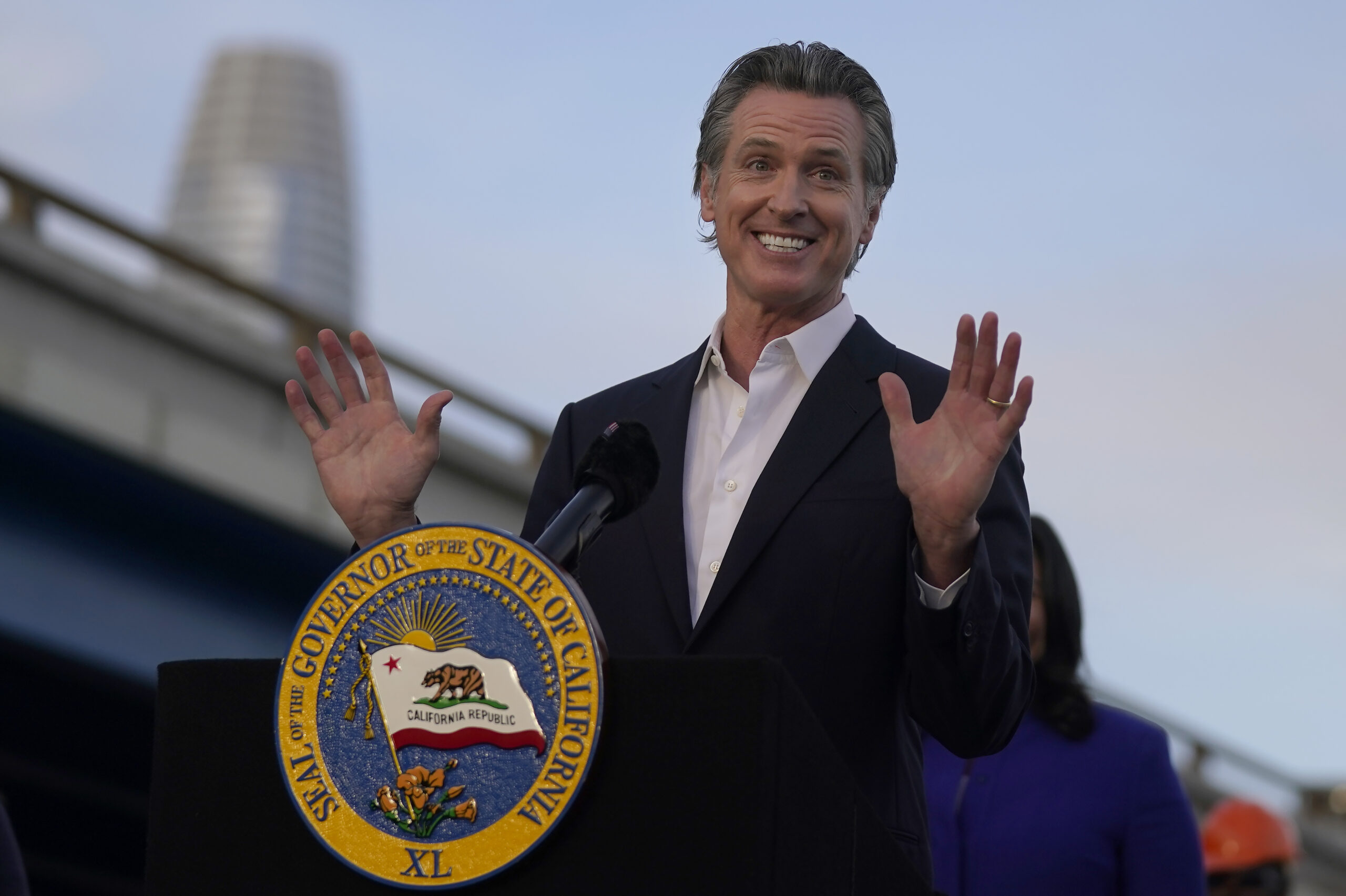 Newsom rejects plan to block Trump from California ballot