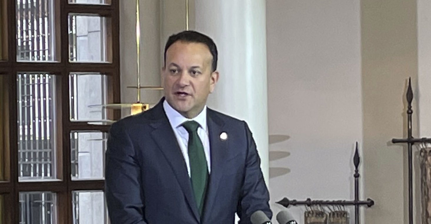 Irish Prime Minister Leo Varadkar announces resignation