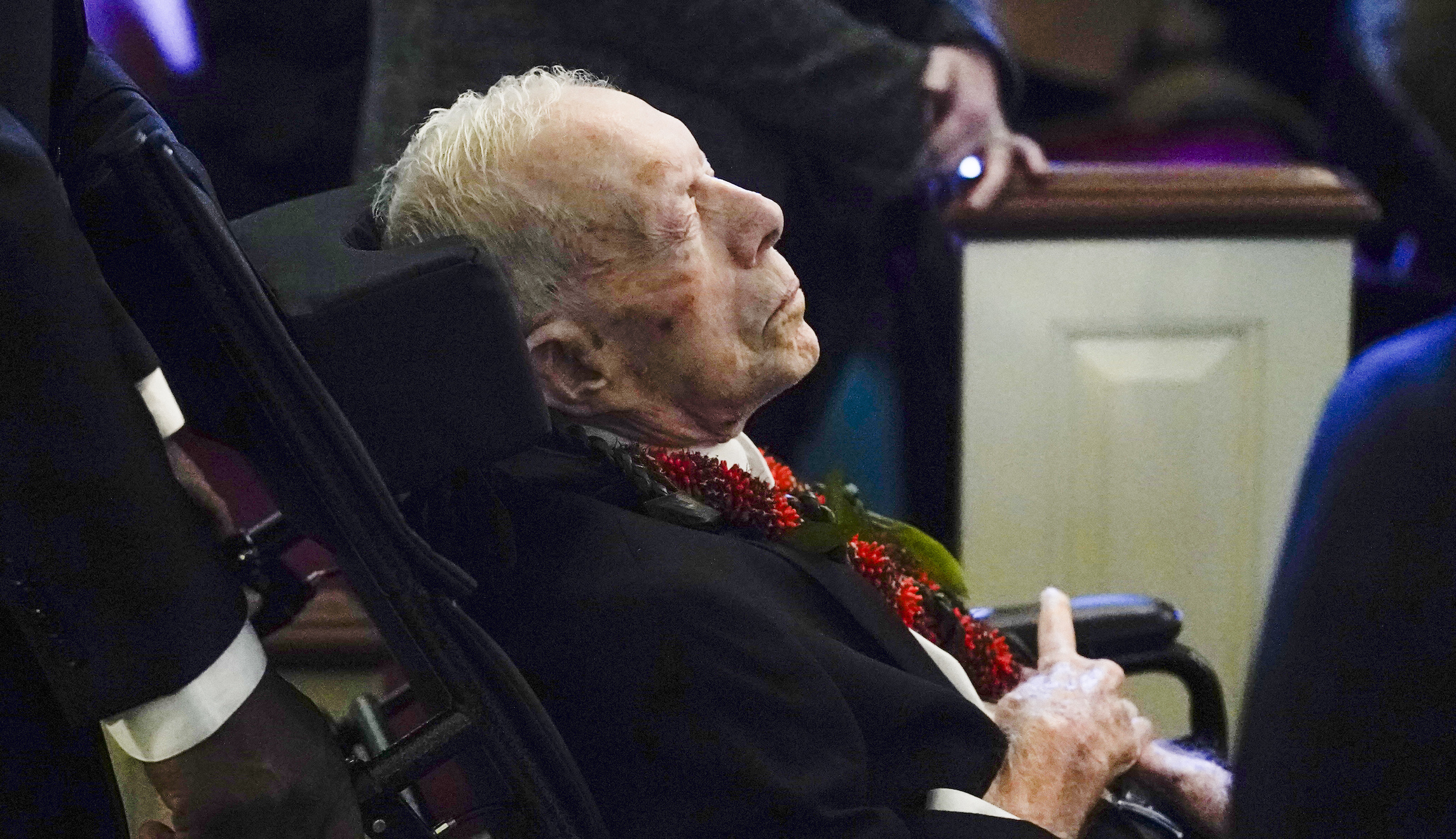 Jimmy Carter says final goodbye at Rosalynn Carter funeral in Plains