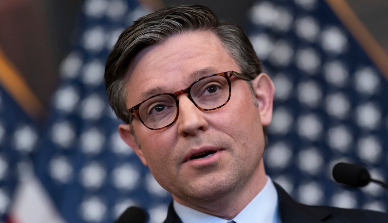 Johnson declines to commit to Senate GOP he’d bundle Ukraine and Israel aid