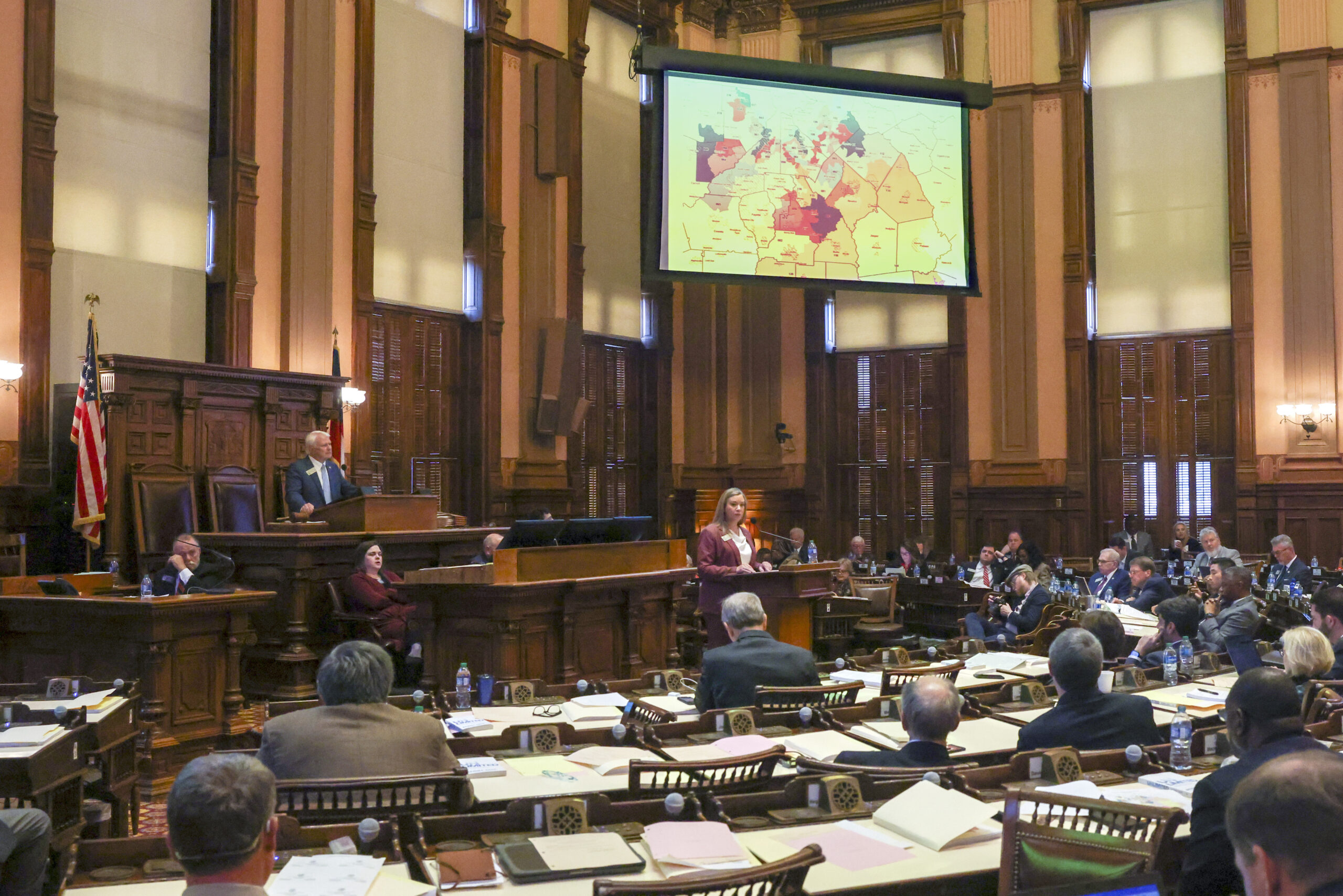 Georgia legislature approves new congressional maps that would protect GOP