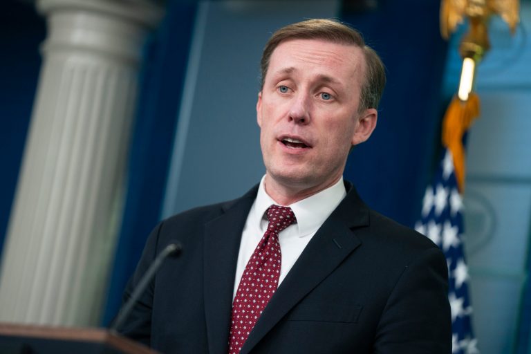 The Biden administration is in talks with other nations about setting up maritime convoys for commercial vessels operating in the Red Sea, National Security Advisor Jake Sullivan announced Monday.