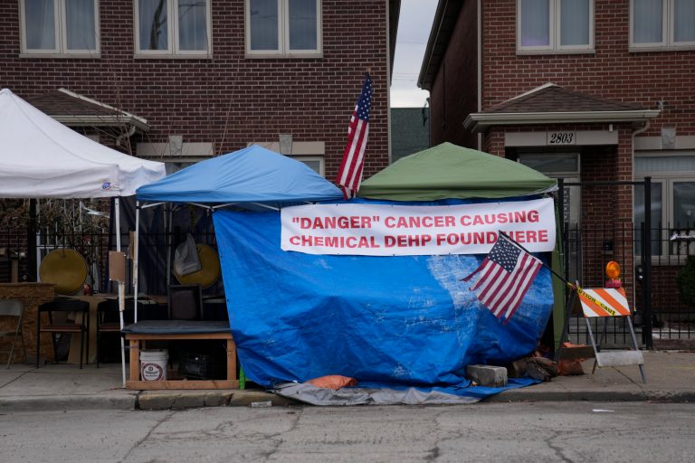 Pritzker kills Chicago’s plan to build immigrant tent at Brighton Park