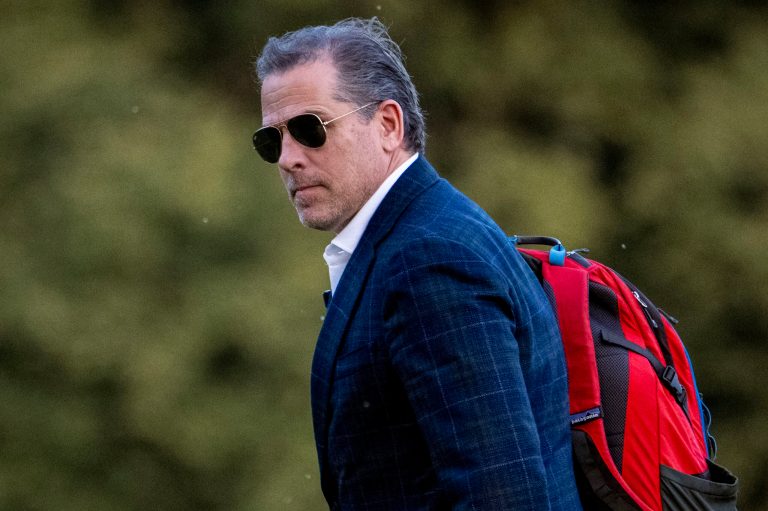 FILE - Hunter Biden, the son of President Joe Biden, walks from Marine One upon arrival at Fort McNair, June 25, 2023, in Washington. 