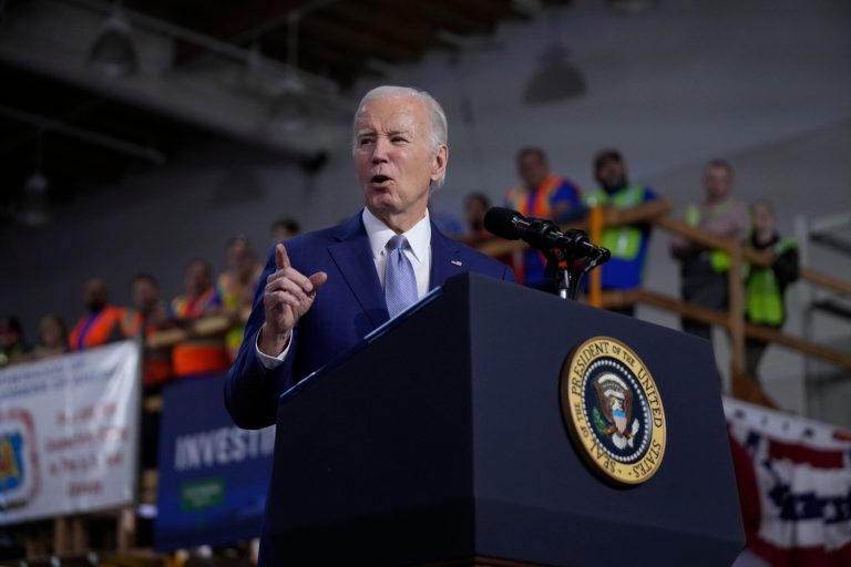 WATCH LIVE: Biden travels to Pennsylvania as Penn fights off scandal