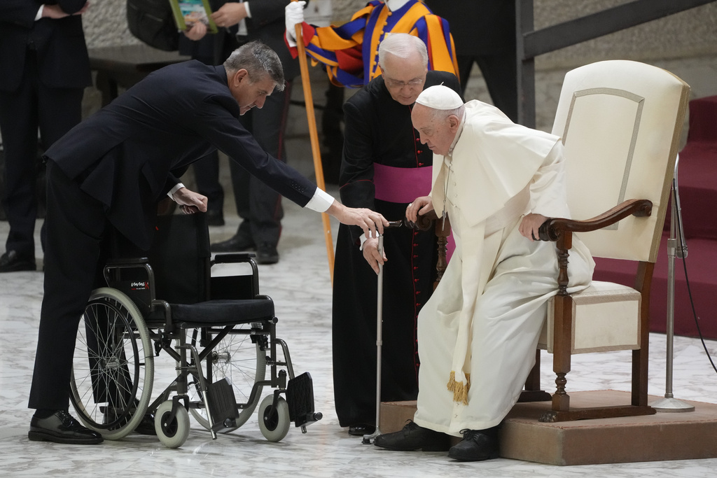 Pope Francis says he wants to be buried outside the Vatican with simplified ceremony