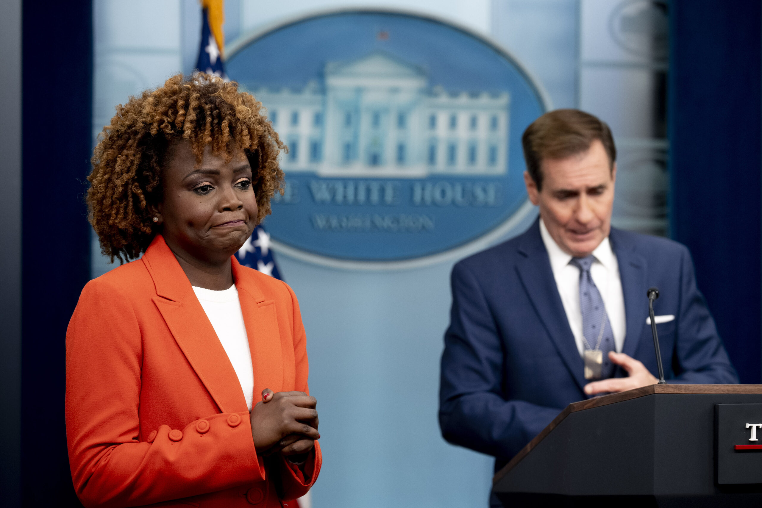 WATCH LIVE: White House press secretary Karine Jean-Pierre and John Kirby hold press briefing