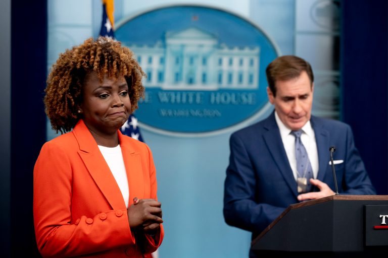 WATCH LIVE: White House press secretary Karine Jean-Pierre and John Kirby hold press briefing
