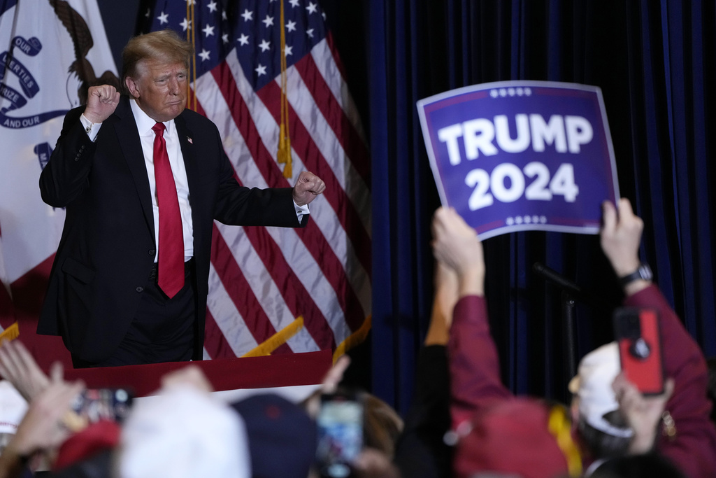 Trump support erupts; 14-point swing provides 10-point advantage
