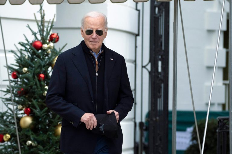 President Joe Biden will travel to the U.S. Virgin Islands Wednesday to ring in the new year after spending Christmas at Camp David.