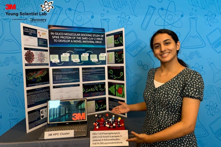 14-year-old girl wins $25K prize for discovery related to possible COVID-19 cures