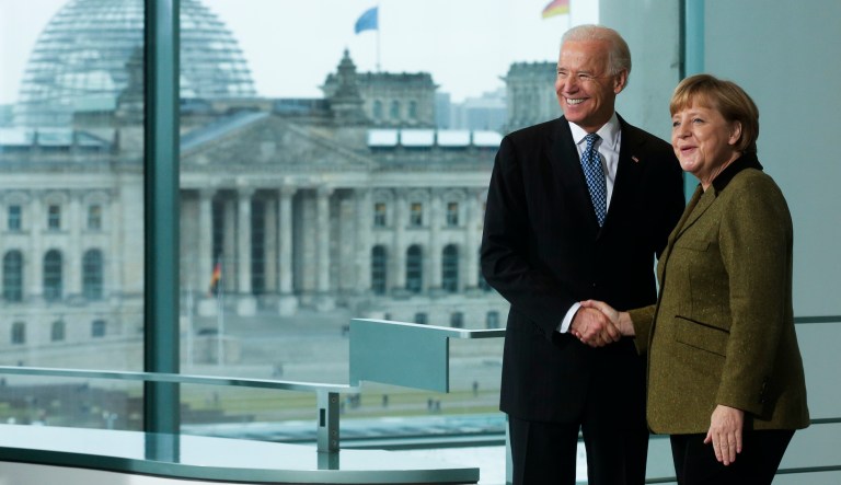 German Chancellor Angela Merkel and United States Joe Biden have agreed to mend differences over Russia's Nord Stream 2 pipeline.