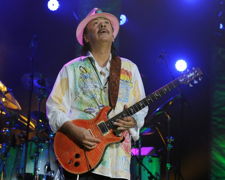 Carlos Santana tells concert crowd: ‘God made you and me’ and ‘a woman is a woman and a man is a man’
